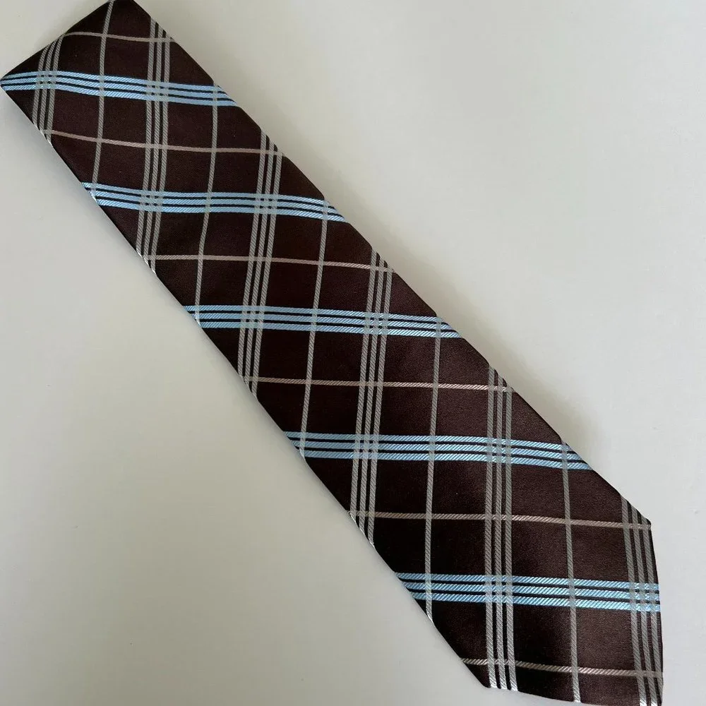 NAUTICA 100% Imported Silk Tie EUC - Picture 3 of 3